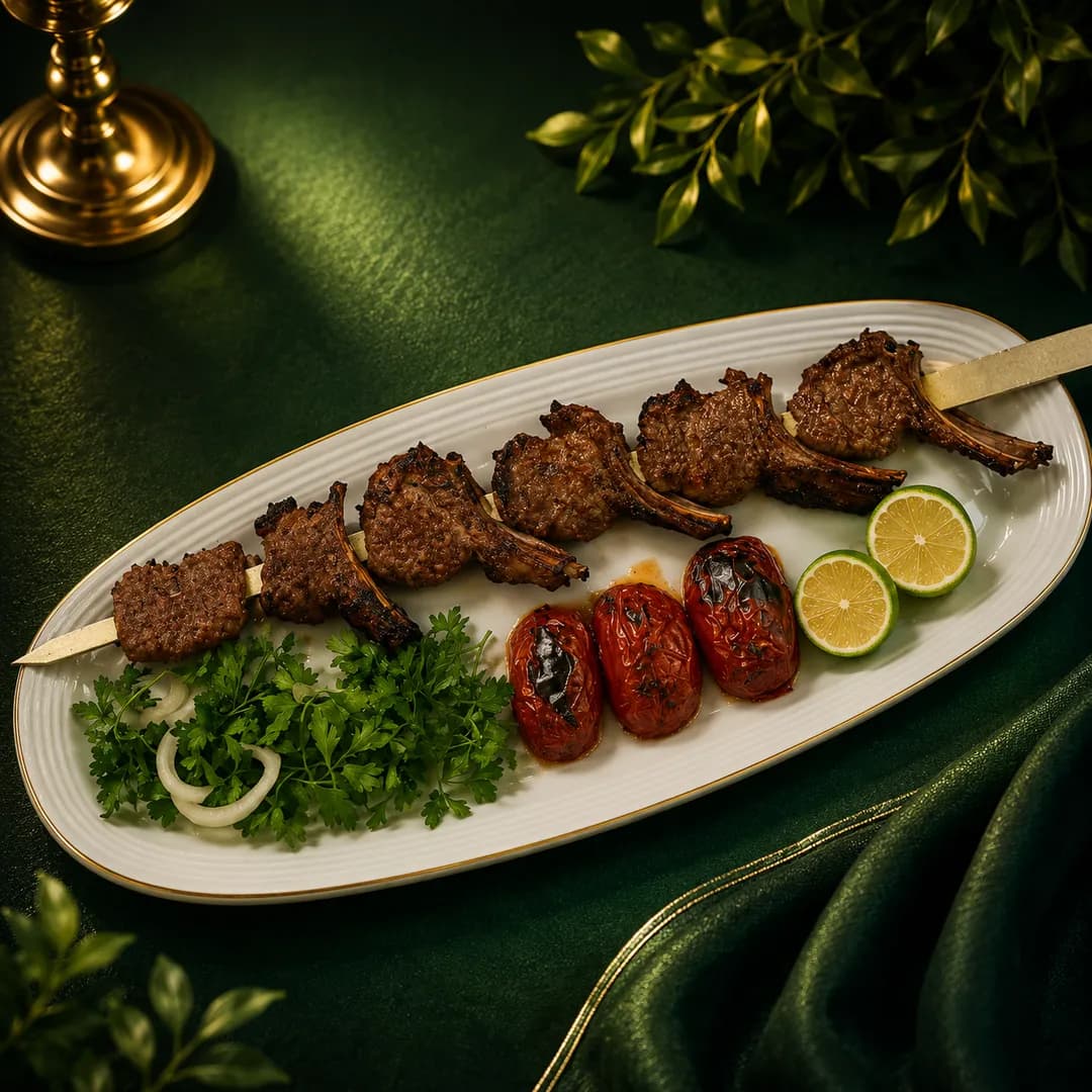 چلو شیشلیک مخصوص ارم 